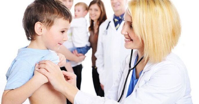 Tratamento dos vermes no médico